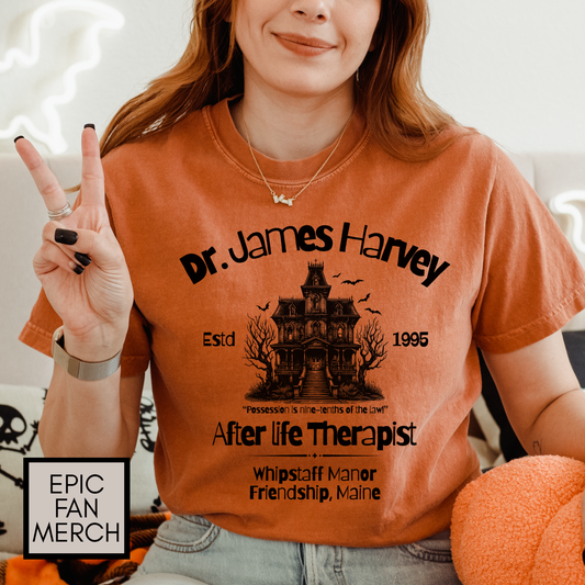 Casper the Friendly Ghost - Dr. James Harvey - Comfort Colors® Movie Shirt