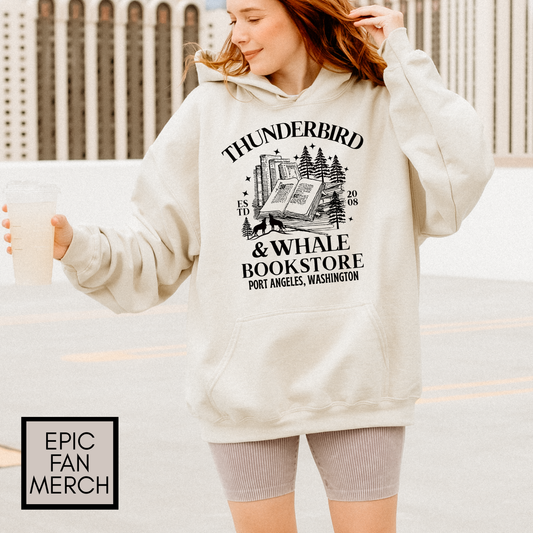 Thunderbird & Whale Bookstore Hoodie
