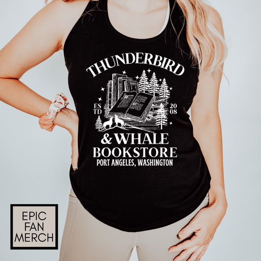 Thunderbird & Whale Bookstore Tank Top