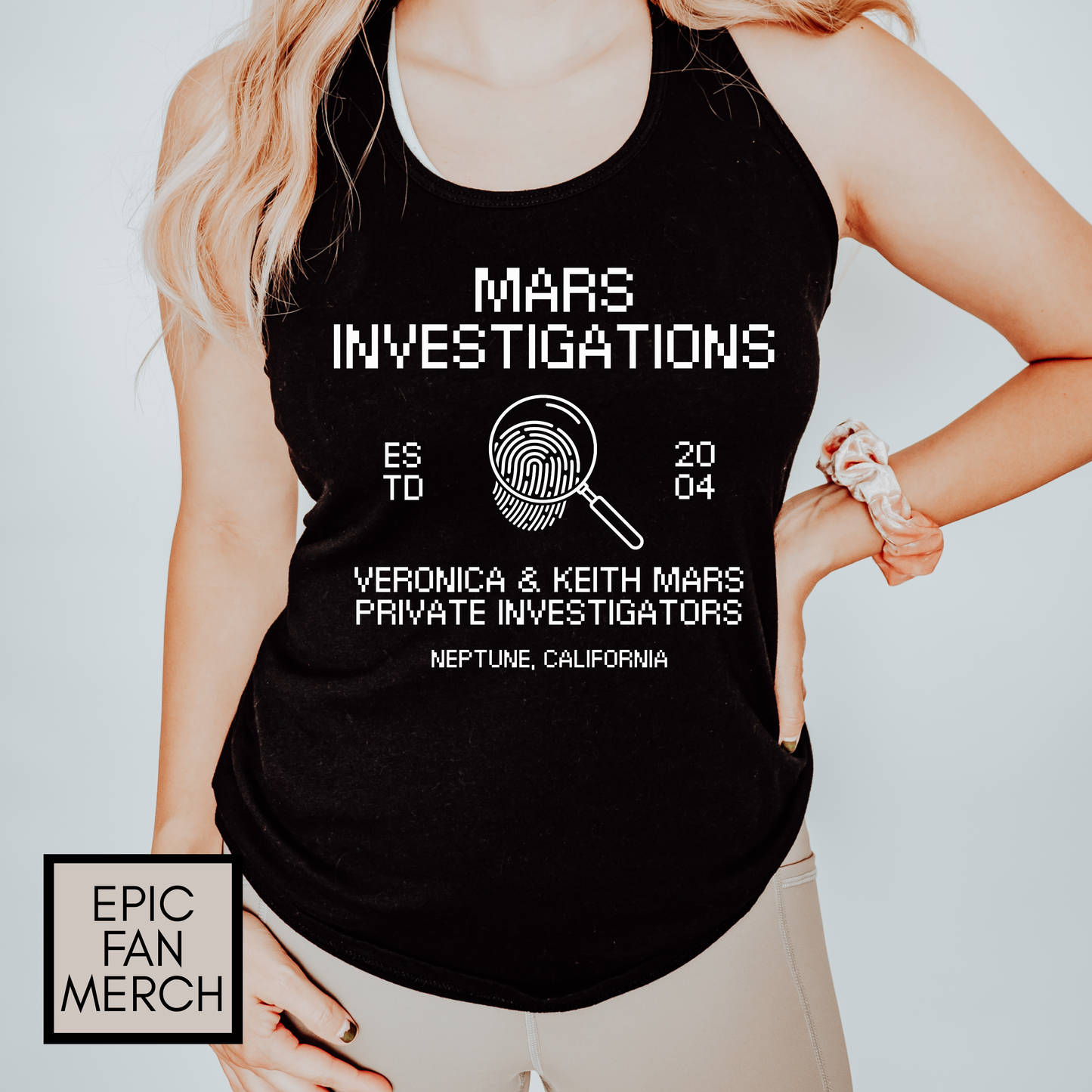Veronica Mars TV Show - Mars Investigations Tank Top