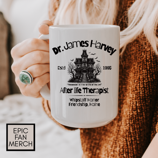 Casper the Friendly Ghost - Dr. James Harvey Movie Coffee Mug