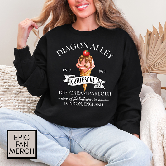 Harry Potter - Diagon Alley Fortescue Ice Cream Sweatshirt