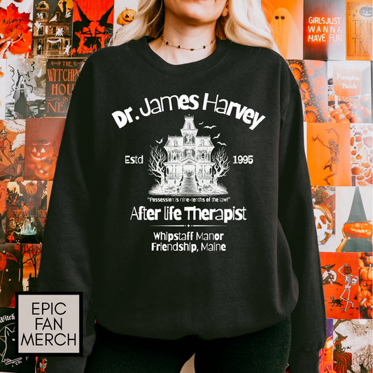 Casper the Friendly Ghost - Dr. James Harvey Movie Sweatshirt