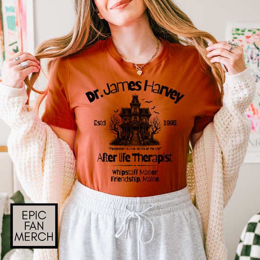 Casper the Friendly Ghost - Dr. James Harvey Movie Shirt