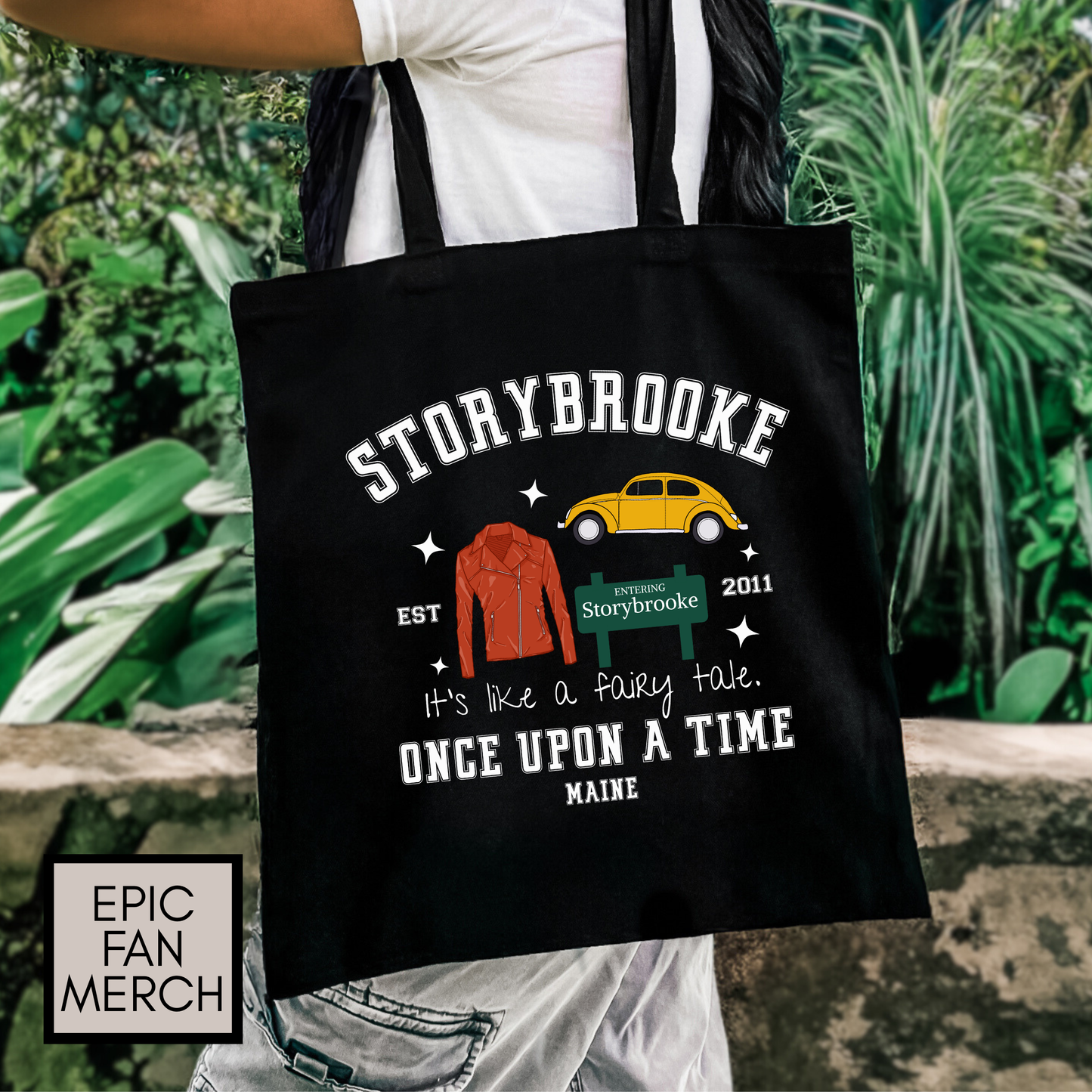 Once Upon a Time TV Show Tote Bag
