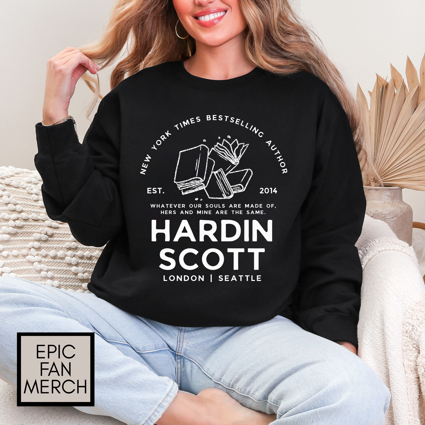 Hardin Scott After Series Book Sweatshirt