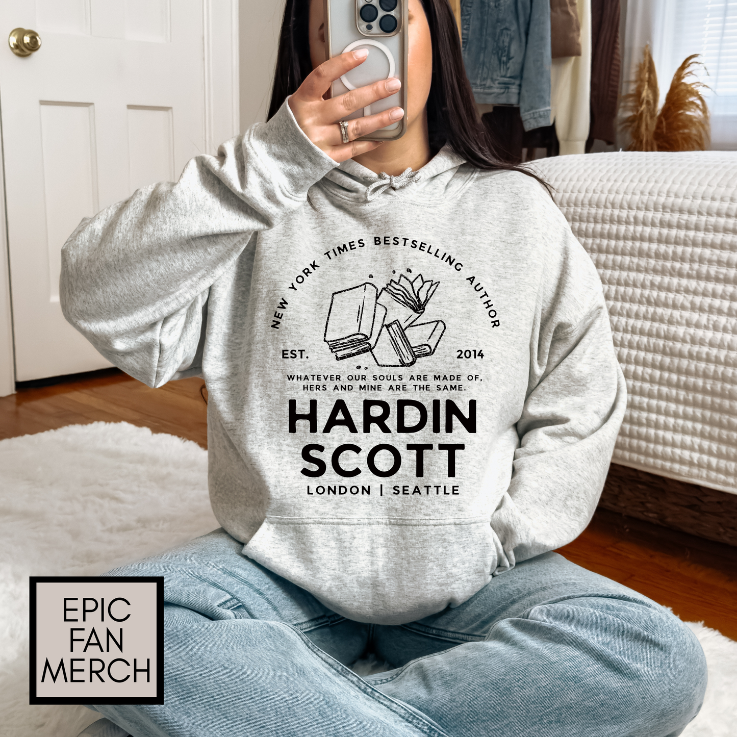 Hardin Scott After Series Book Hoodie