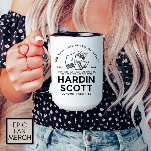 Hardin Scott After Series Book Coffee Mug Colored Handle