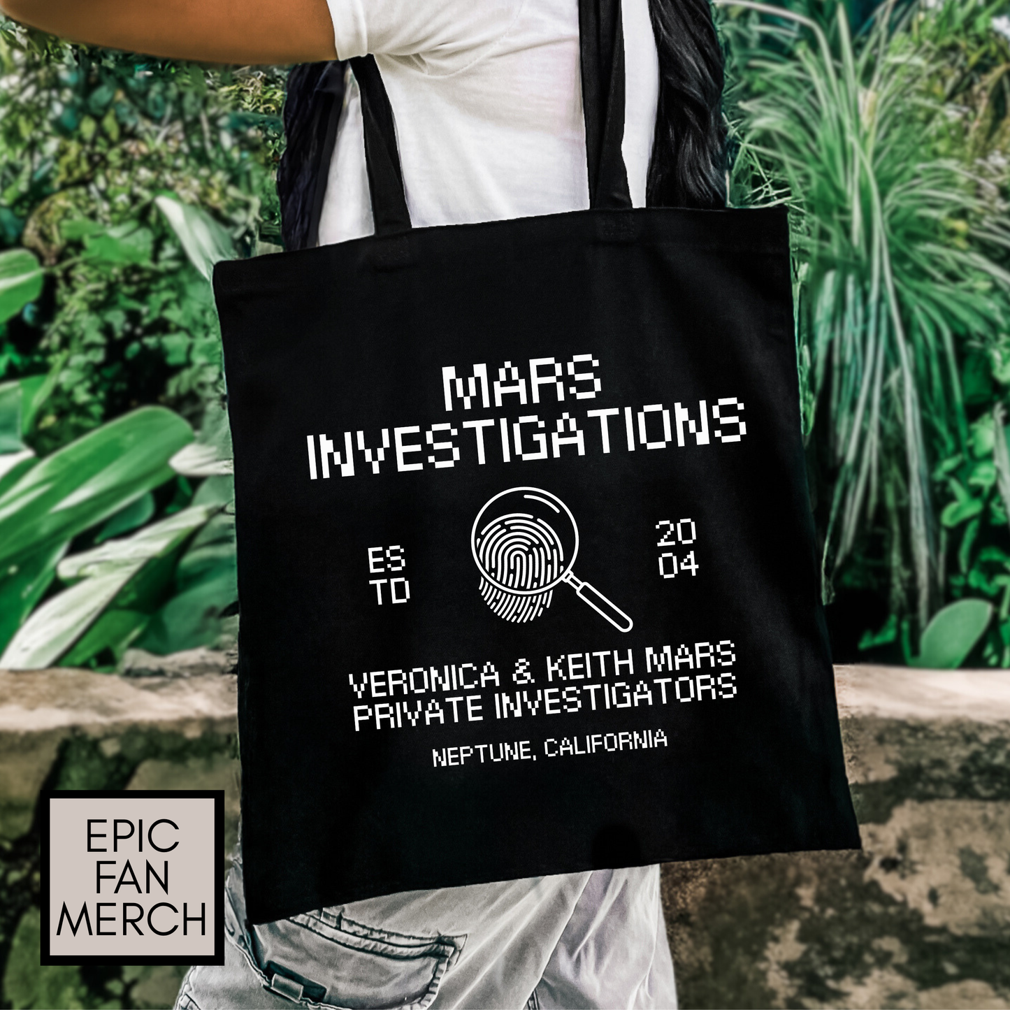Veronica Mars TV Show - Mars Investigations Tote Bag