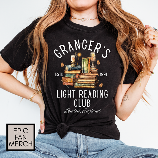 Harry Potter - Hermione Granger Light Reading Club - Comfort Colors® Shirt