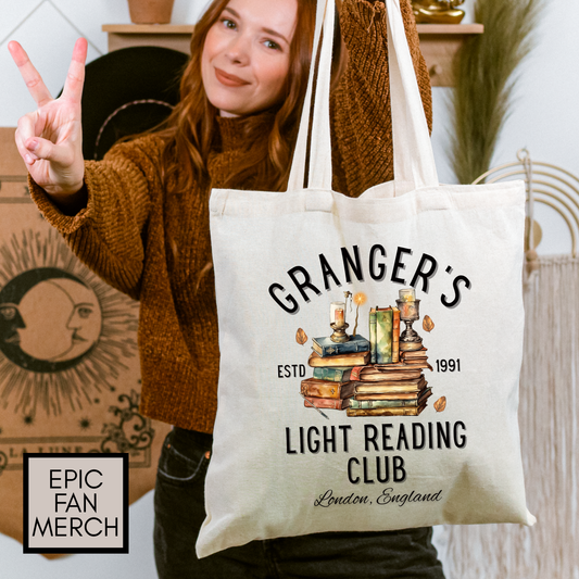 Harry Potter - Hermione Granger’s Light Reading Club Tote Bag
