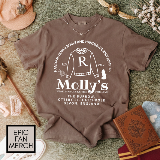 Harry Potter - Molly Weasley Knitted Goods - Comfort Colors® Shirt