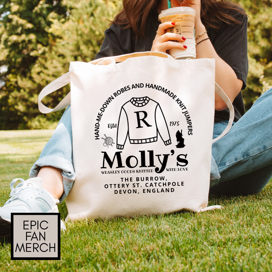 Harry Potter Molly Weasley Knitted Goods Tote Bag